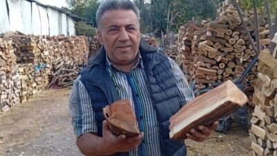 Kadirli’de odun ve kömür satan esnaf bu yıl satışlardan memnun