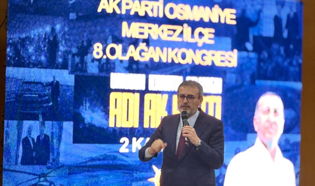 AK Parti Osmaniye Merkez ilçe 8.Olağan Kongresi Kültür ve Turizm