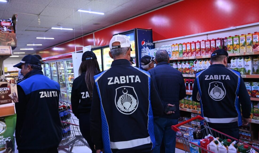 Kadirli Belediyesi Zabıta Müdürlüğü ekipleri, marketlerde son kullanma tarihi, etiket,