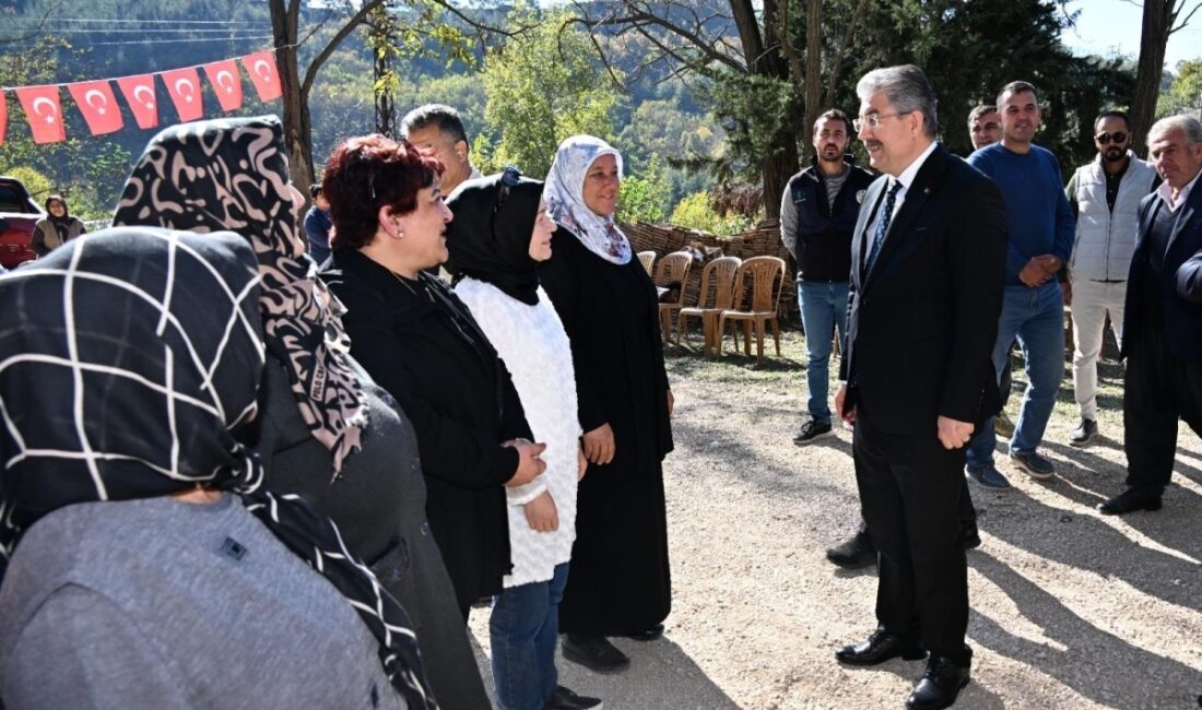 Osmaniye Valisi Dr. Erdinç Yılmaz, Düziçi’ne bağlı Söğütlügöl Köyünde köy