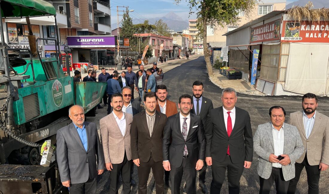 Ak Parti Osmaniye İl Başkanı Mehmet Sadi Binboğa Yarbaşı Belediye