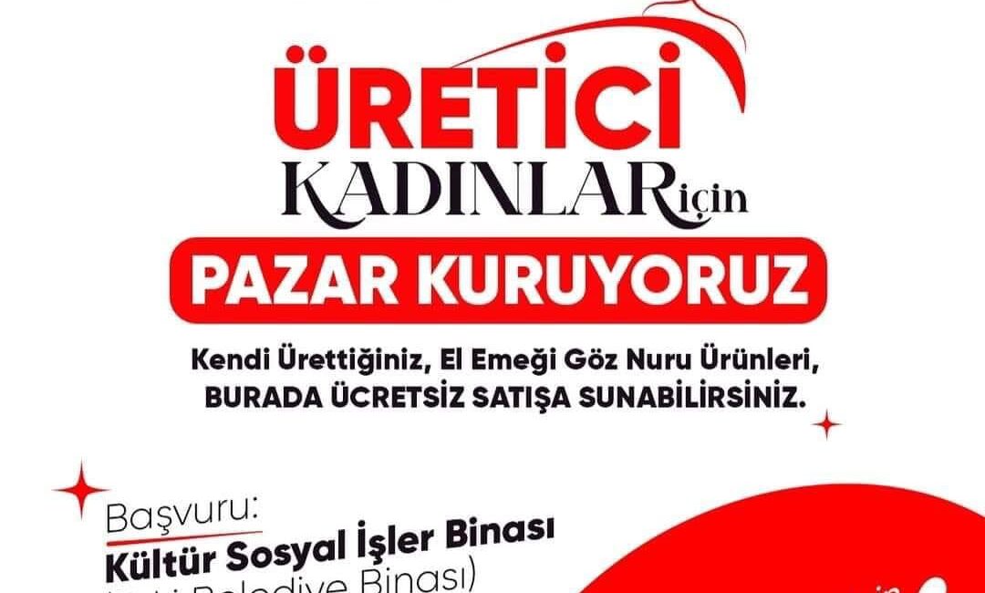 Kadirli Belediye Başkanı Mustafa Mert Olcar, üretici kadınlara yönelik el