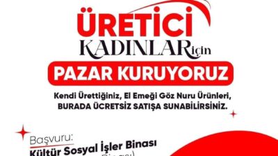 Kadirli Belediye Başkanı Mustafa Mert Olcar, üretici kadınlara yönelik el