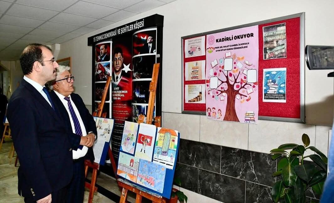 Kadirli ilçe Kaymakamı Erdinç DOLU Kadirli Okuyor Projesi Kapsamında Prof