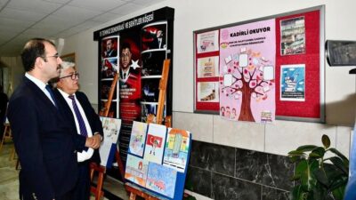 Kadirli ilçe Kaymakamı Erdinç DOLU Kadirli Okuyor Projesi Kapsamında Prof