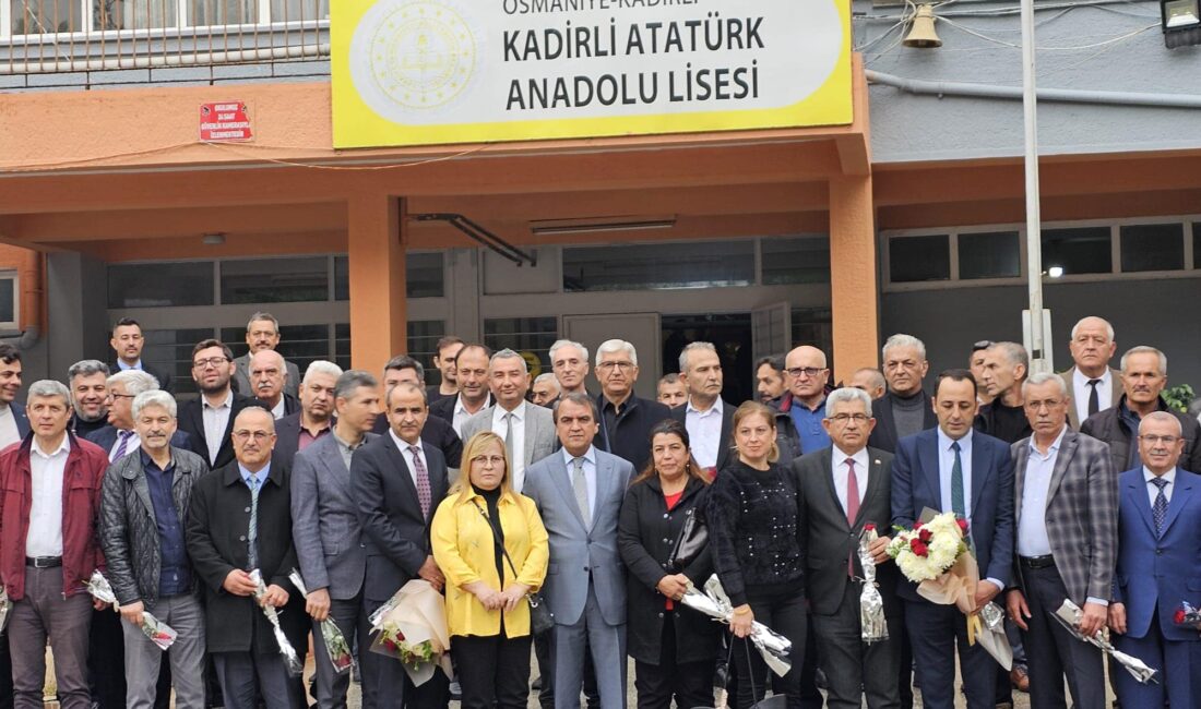 Ak parti Kadirli ilçe başkanı Hacı Mustafa Gök,24 Kasım Öğretmenler