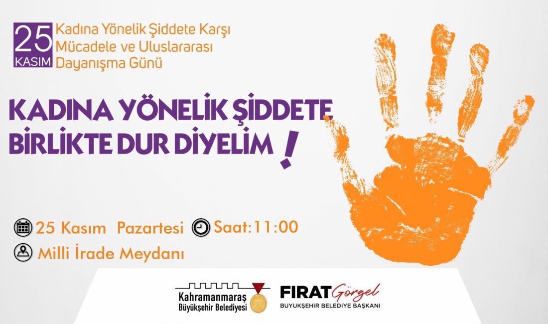 Büyükşehir Belediyesi, Kadına Yönelik Şiddete Karşı Uluslararası Mücadele Günü’nde farkındalık