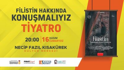 Büyükşehir Belediyesi, Filistin’de yaşanan zulme dikkat çekmek için 16 Kasım