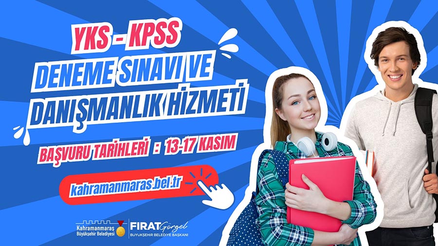 Büyükşehir Belediyesi, YKS ve KPSS’ye hazırlanan adaylara yönelik şehir merkezi