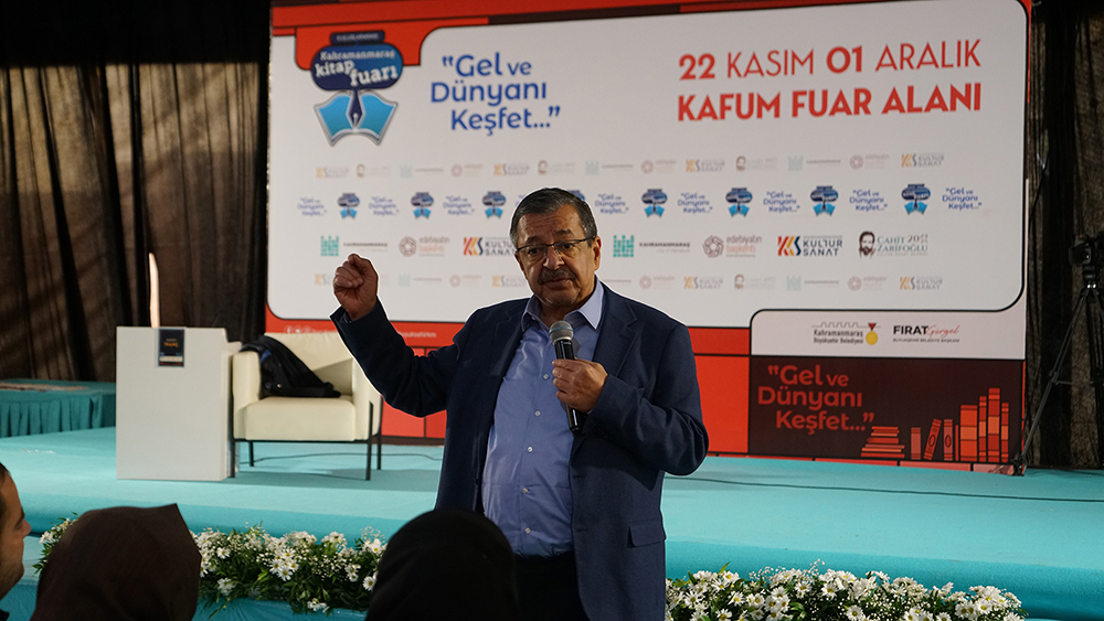 9. Uluslararası Kahramanmaraş Kitap Fuarı’nda, edebiyat dünyasının sevilen isimlerinden Yazar