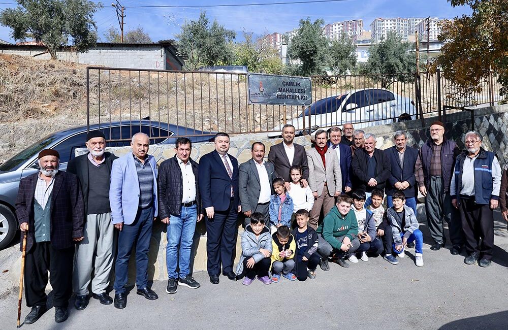 Mahalle ziyaretlerine ara vermeksizin devam eden ve göreve geldiği ilk