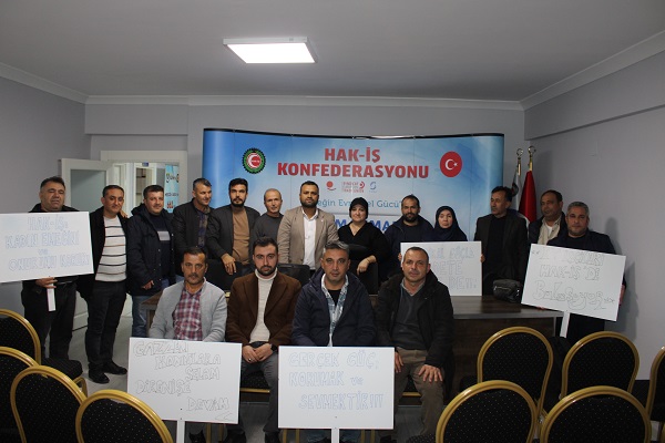 HAK-İŞ Konfederasyonu, 25 Kasım Kadına Yönelik Şiddete Karşı Uluslararası Mücadele