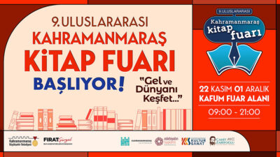 Büyükşehir Belediyesi tarafından düzenlenecek 9. Uluslararası Kitap Fuarı, 22 Kasım