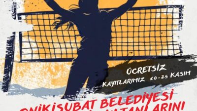 Onikişubat Belediyesi, genç yetenekleri keşfetmek ve voleybol sporuna olan ilgiyi