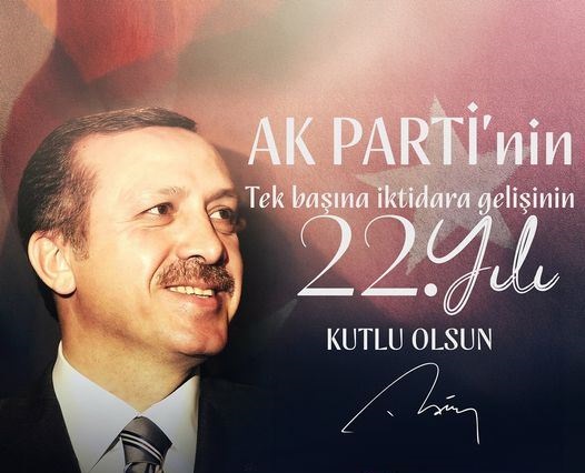 Andırın Belediye Başkanı Ahmet Sinan Gökşen Ak Parti’nin 22. Kuruluş