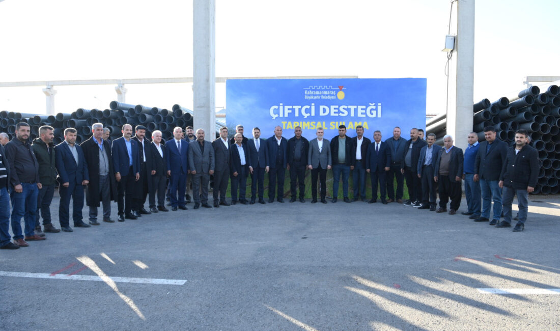 Tarımsal Sulama Desteği programında konuşan Büyükşehir Belediye Başkanı Fırat Görgel,