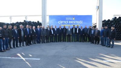 Tarımsal Sulama Desteği programında konuşan Büyükşehir Belediye Başkanı Fırat Görgel,