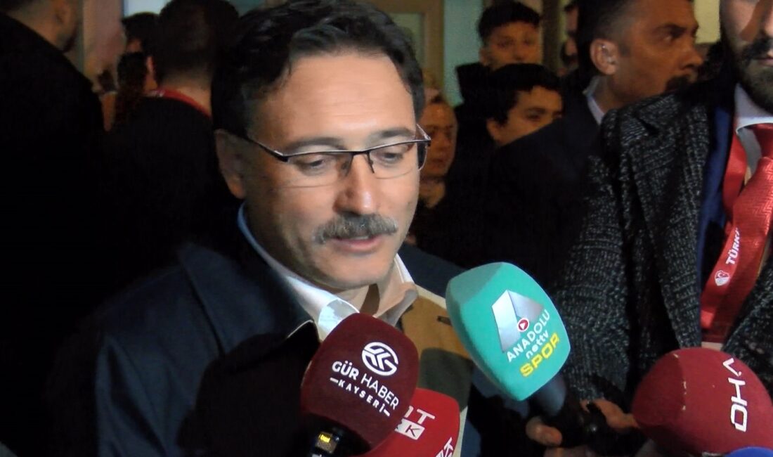 Kayseri Valisi Gökmen Çiçek: Şehrimizde bir milli takım festivali vardı