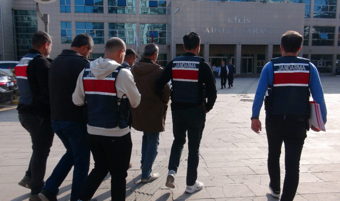 Reşit ÇELEBİOĞLU/KİLİS, – KİLİS’te terör örgütü PKK’ya yönelik operasyonda gözaltına
