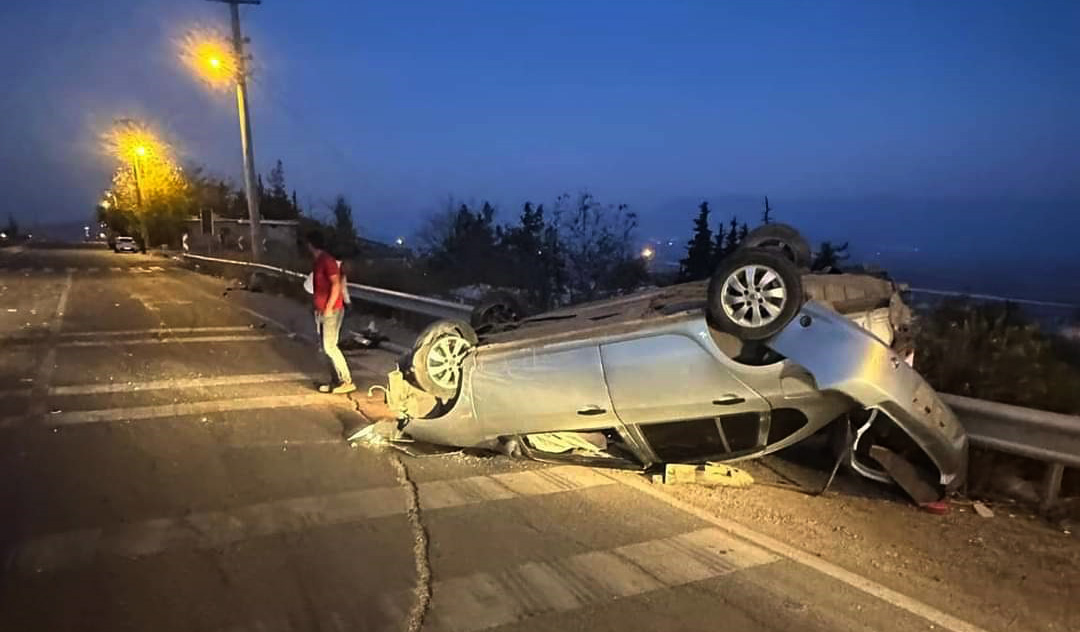 Kadir ÇELİK/İSLAHİYE (Gaziantep), – GAZİANTEP’in İslahiye ilçesinde, yola çıkan köpeğe