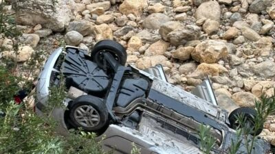 İskender ZENGİN/ANDIRIN (Kahramanmaraş), – KAHRAMANMARAŞ’ın Andırın ilçesinde, yaklaşık 30 metreden