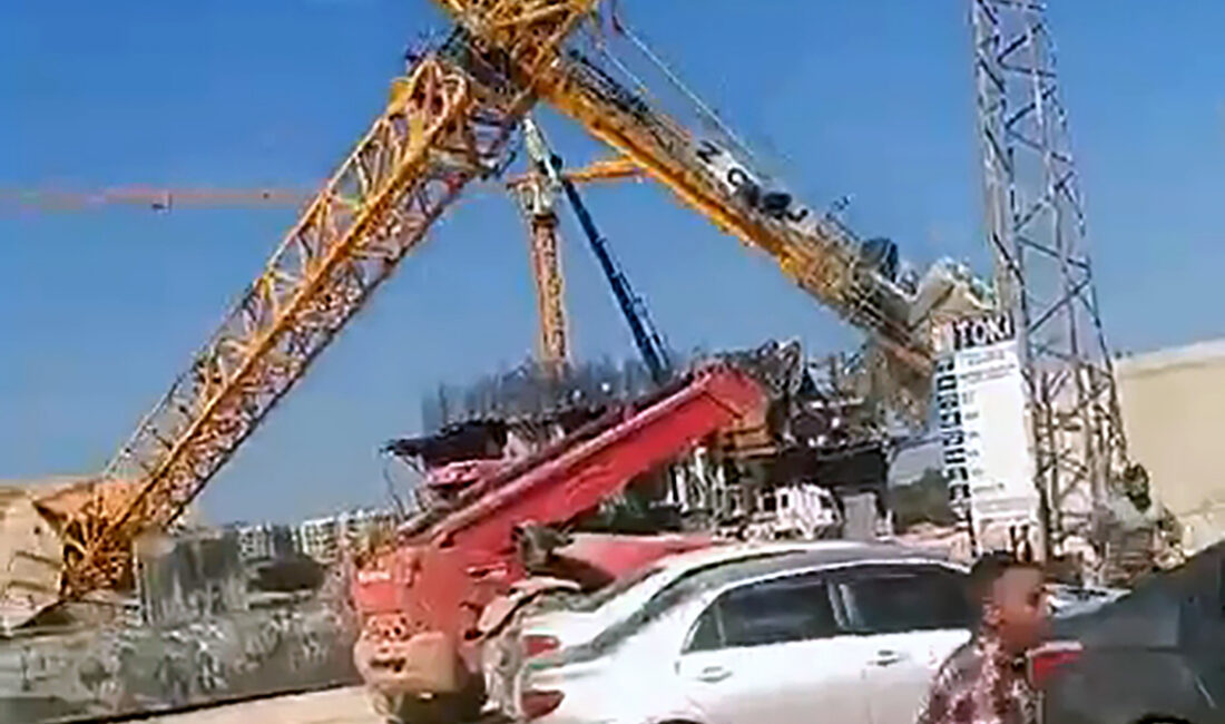 Anıl ATAR-Yaşar SERİNTÜRK/ADANA, – ADANA’da şantiyede, devrilen kule vincin operatörü