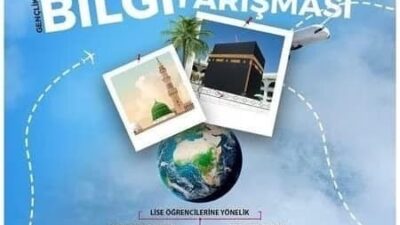 Diyanet İşleri Başkanlığı tarafından Umre ödüllü “Gençlik Bilgi Yarışması” gerçekleştiriliyor.
