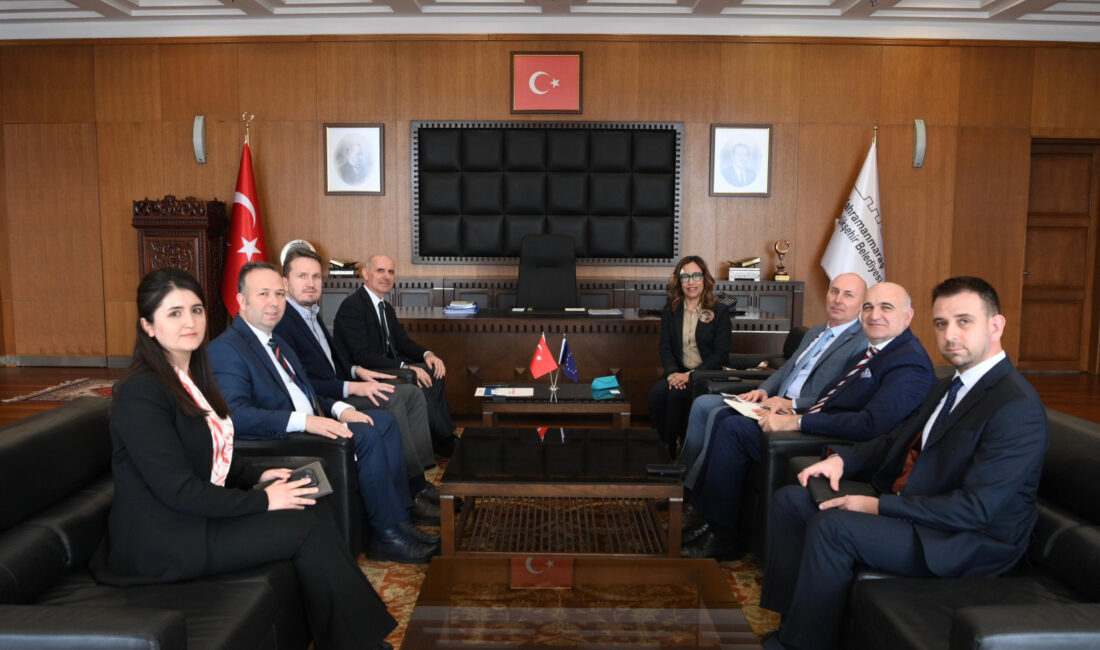 Birleşmiş Milletler Kalkınma Programı heyeti, Büyükşehir Belediyesini ziyaret etti. Genel