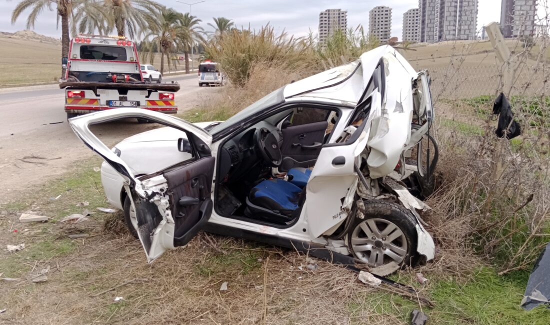 Yaşarcan SERİNTÜRK/ADANA, – ADANA’da A.T.’nin (14) kullandığı otomobille çarptığı başka