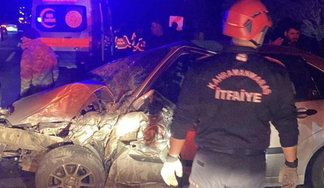 Kahramanmaraş'ın aynı anda meydana gelen iki farklı trafik kazasında 2