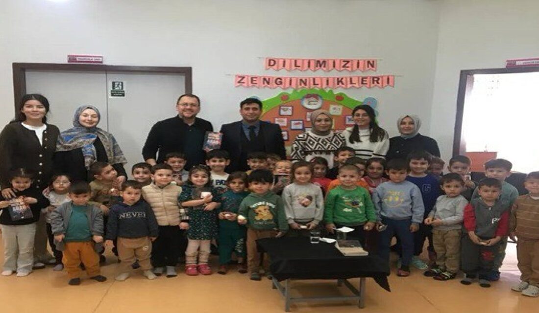 Kahramanmaraş Çağlayancerit Anaokulu, Milli Eğitim Bakanlığı tarafından başlatılan “Dilimizin Zenginlikleri”