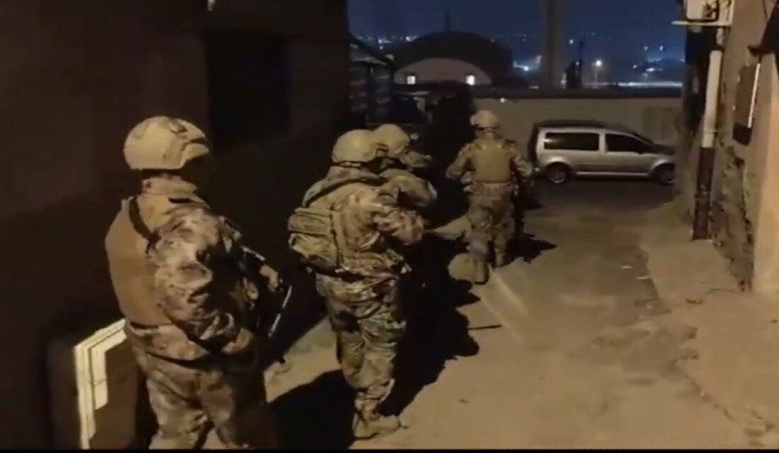 Kahramanmaraş’ta Kaçakçılık ve Organize Suçlarla Mücadele Şube Müdürlüğü tarafından düzenlenen