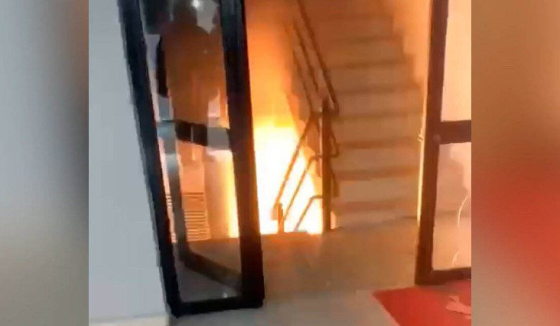 Kahramanmaraş’ta çıkan trafo yangını kısa süreli paniğe neden oldu. 