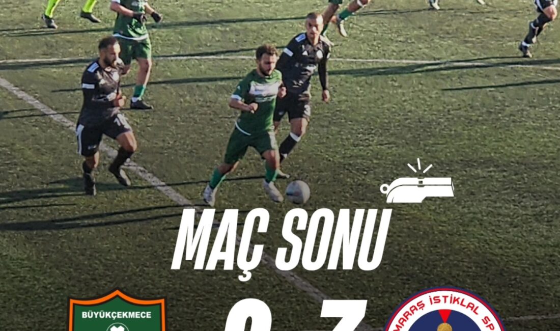 Kahramanmaraş İstiklalspor, deplasmanda Büyükçekmece Tepecikspor’u 3-0 mağlup etti. STAD: TEPECİK