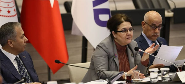 Derya Yanık, deprem bölgesindeki çalışmalar ve konut projeleri üzerine AFAD’da