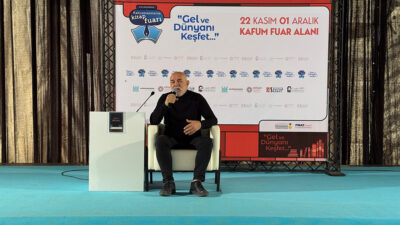 9. Uluslararası Kahramanmaraş Kitap Fuarı’nda oyuncu ve yazar Ercan Kesal,