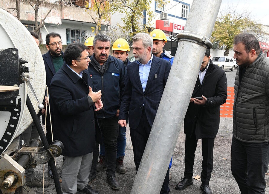 Dulkadiroğlu’nda gerçekleştirilen altyapı temizlik çalışmalarını yerinde inceleyen Başkan Görgel, “Bugüne