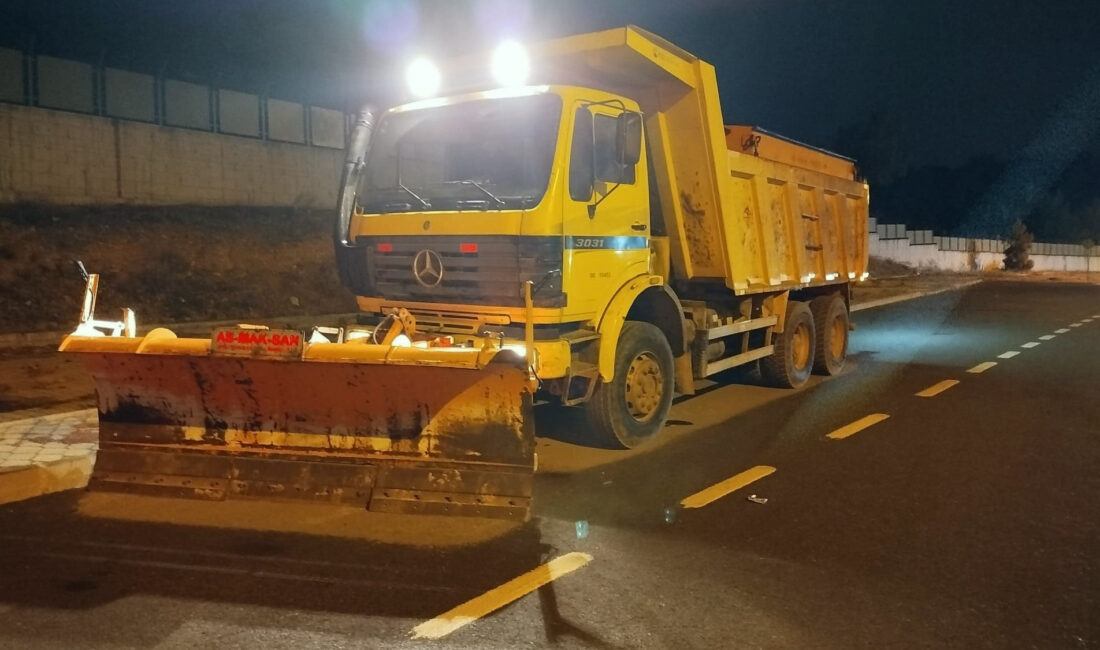 Büyükşehir Belediyesi, şehir merkezinin yüksek kesimlerinde beklenen olası kar yağışı