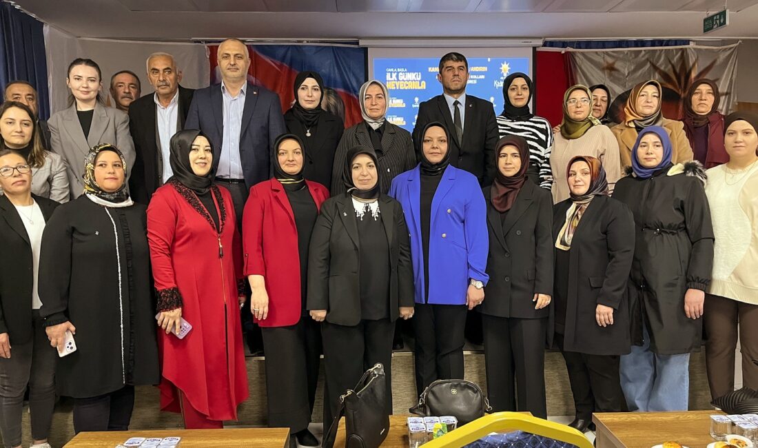 AK PARTİ ANDIRIN KADIN KOLLARI 7. OLAĞAN KONGRESİ GERÇEKLEŞTİRİLDİ Ak Parti Andırın Kadın Kolları 7. Olağan İlçe Kongresi, yoğun