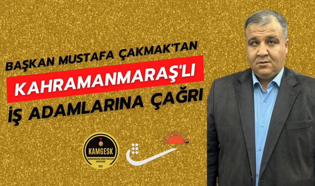 Türkiye Görme Engelliler Derneği Kahramanmaraş Şube Başkanı Mustafa Çakmak, 3