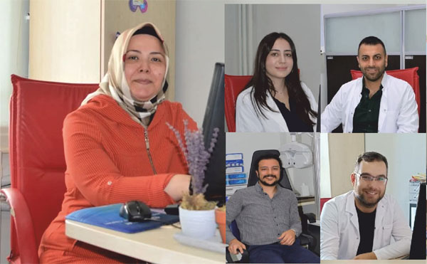 Kadirli Devlet Hastanesi Başhekimi Uzm. Dr. Şamil Gerek, atamaları yapılan