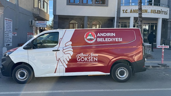  Andırın Belediyesi, vatandaşlara daha iyi hizmet sunmak için araç parkını