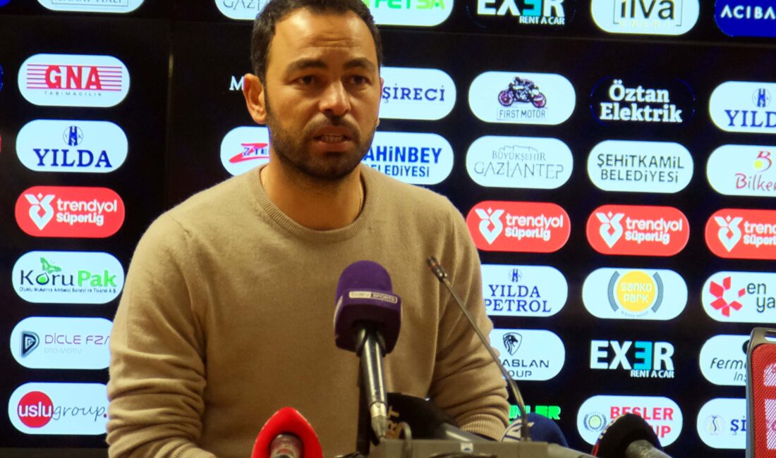 Kadir GÜNEŞ/GAZİANTEP, – SÜPER Lig’in 15’inci haftasında Gaziantep FK sahasında