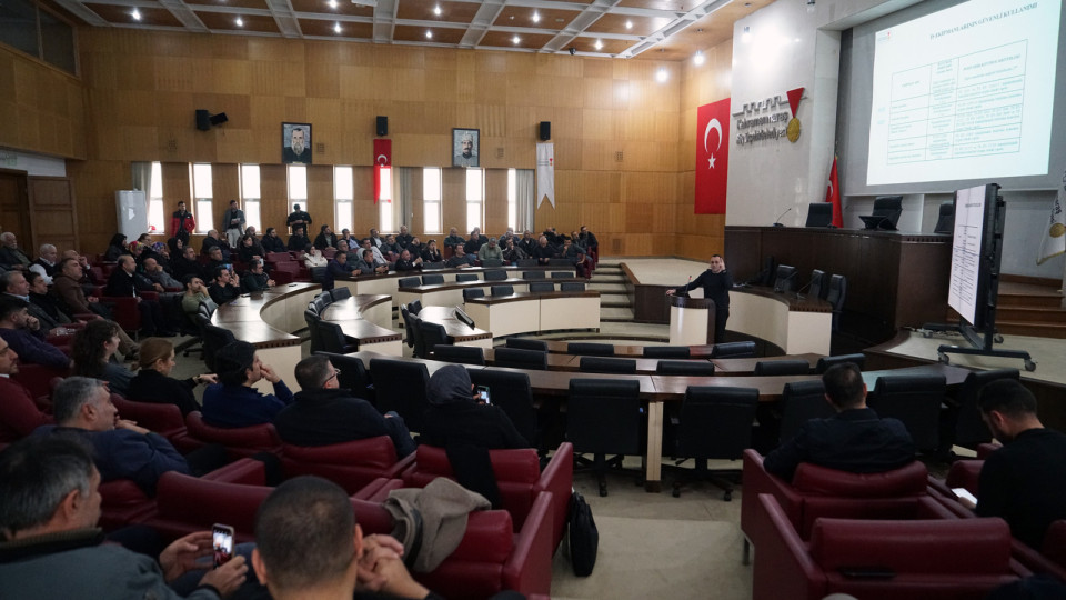 Büyükşehir Belediyesi, iş sağlığı ve güvenliği konusunda farkındalığı artırmak için