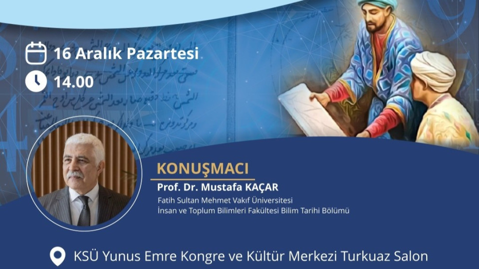 Büyükşehir Belediyesi ve KSÜ iş birliğiyle 16 Aralık Pazartesi günü