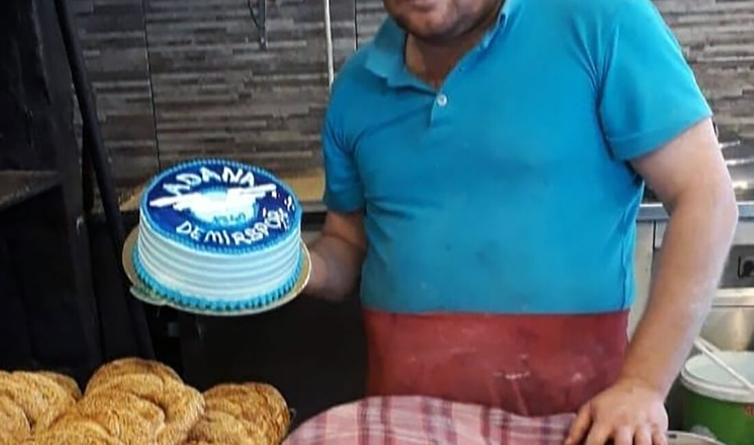 SAĞLIK DURUMU İYİYE GİDİYOR Adana’da simit üretiminde kullandığı kızgın pekmezi