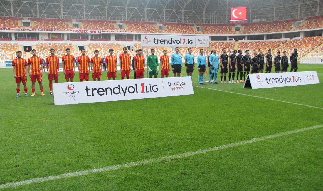 Recep BAĞDAT/MALATYA, STAT: Yeni Malatya Stadyumu HAKEMLER: Süleyman Bahadır, Nurettin
