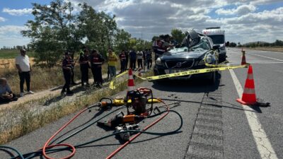 Samed Aydın SUN/KAYSERİ, – KAYSERİ’de otomobilin kamyona arkadan çarptığı, Nimet