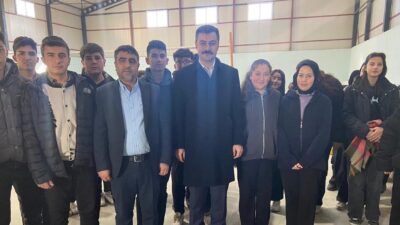 Kahramanmaraş Göksun İlçe Kaymakamı Ömer Faruk Duman, Göksun Anadolu Lisesi’ni