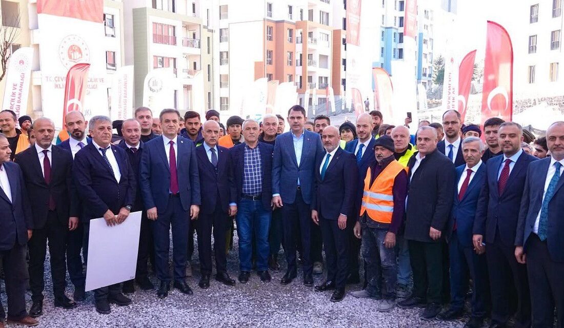 Çevre, Şehircilik ve İklim Değişikliği Bakanı Murat Kurum, Kahramanmaraş'ta deprem